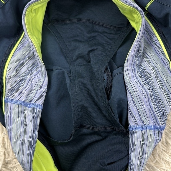 Lululemon Run: Speed Short *4-way Stretch Inkwell / Space Dye Twist Lullaby Ray - Picture 3 of 5